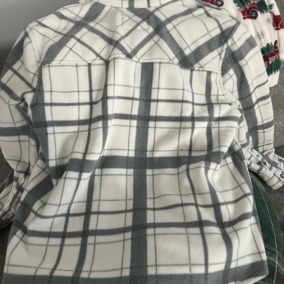 Plaid Women's Jacket - Gray - Picture 3 of 5